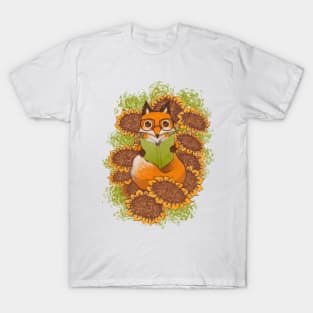 Sunflower Fox T-Shirt